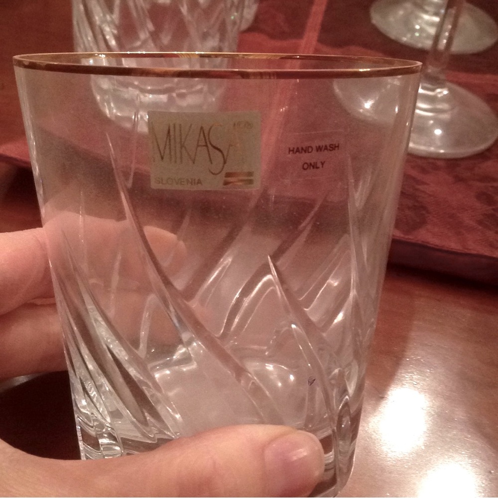 Mikasa Olympus Crystal Glass, set of 48